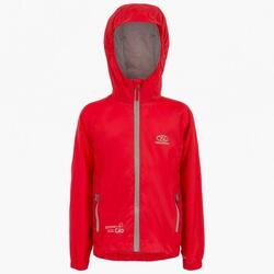 ST&amp;GO Veste de randonnée compressible enfant - 7/8 ans - Rouge