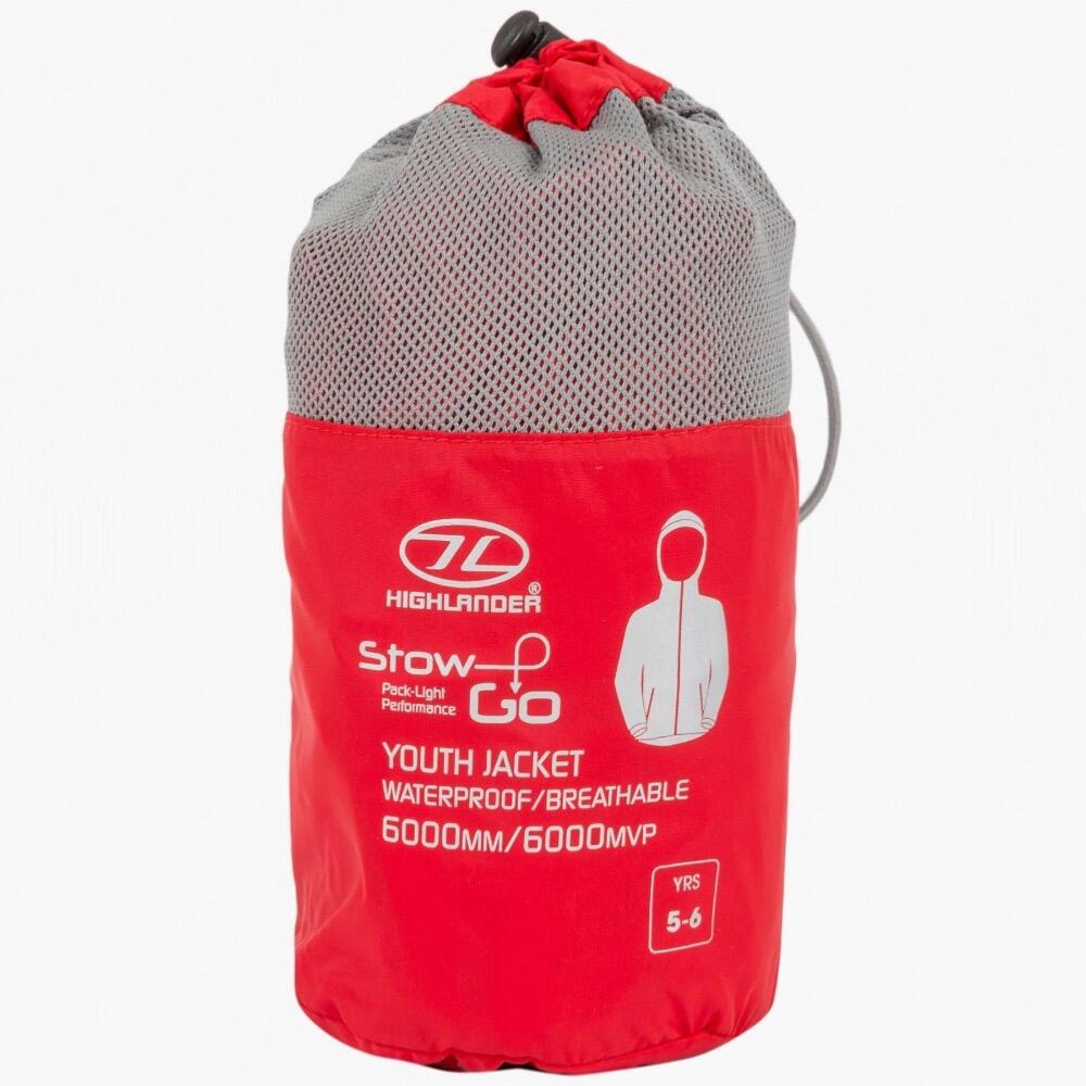 Chubasquero infantil Highlander Stow & Go 3/3