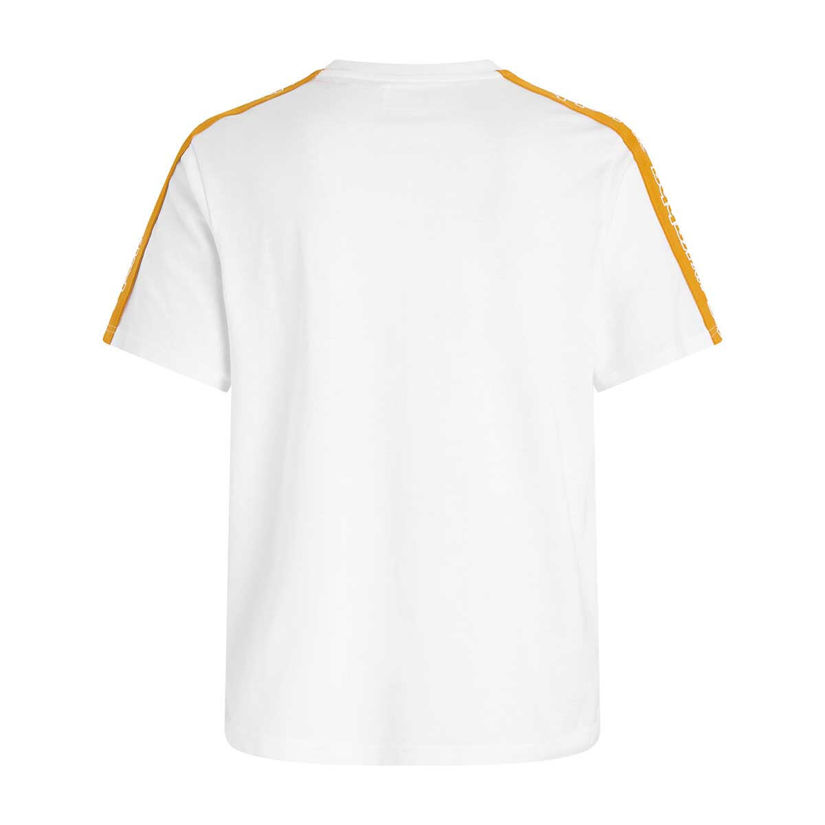 T shirt maglietta da uomo in cotone bianco da sportivo 7/7