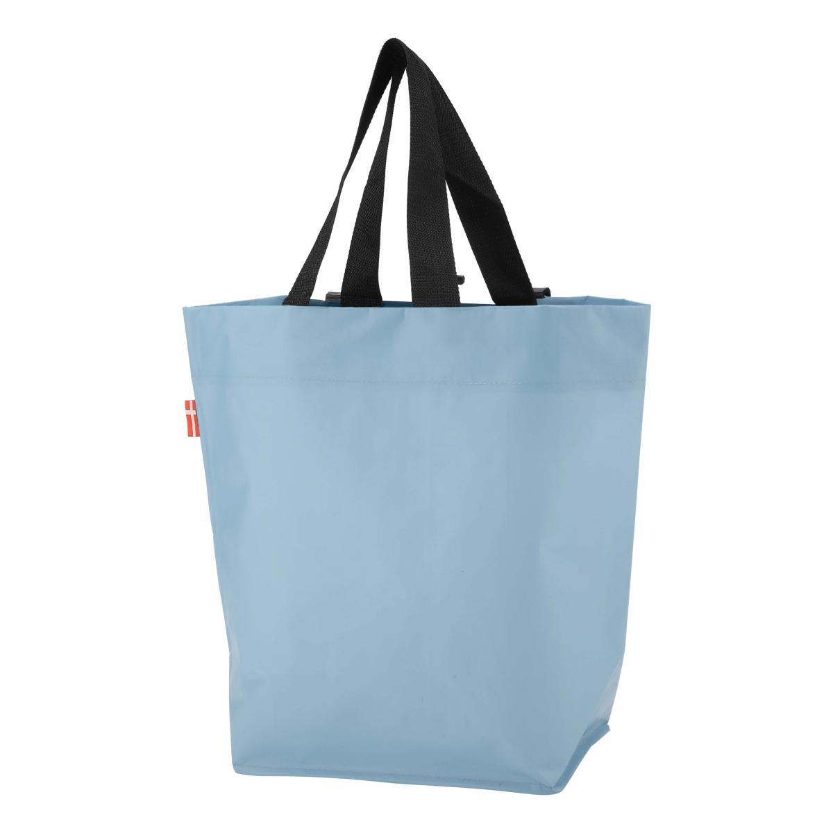 COBAGS Bolsa para cesto de bicicleta ZIPZAC - 18 L - Azul claro