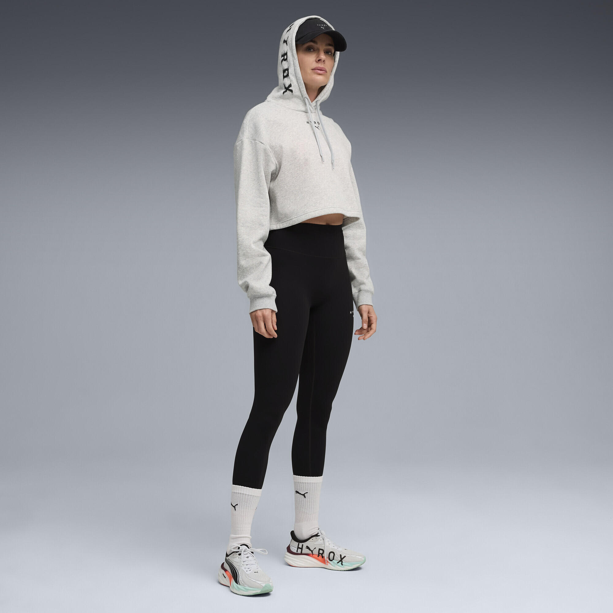 PUMA x HYROX hoodie van zware kwaliteit voor dames PUMA 4/7