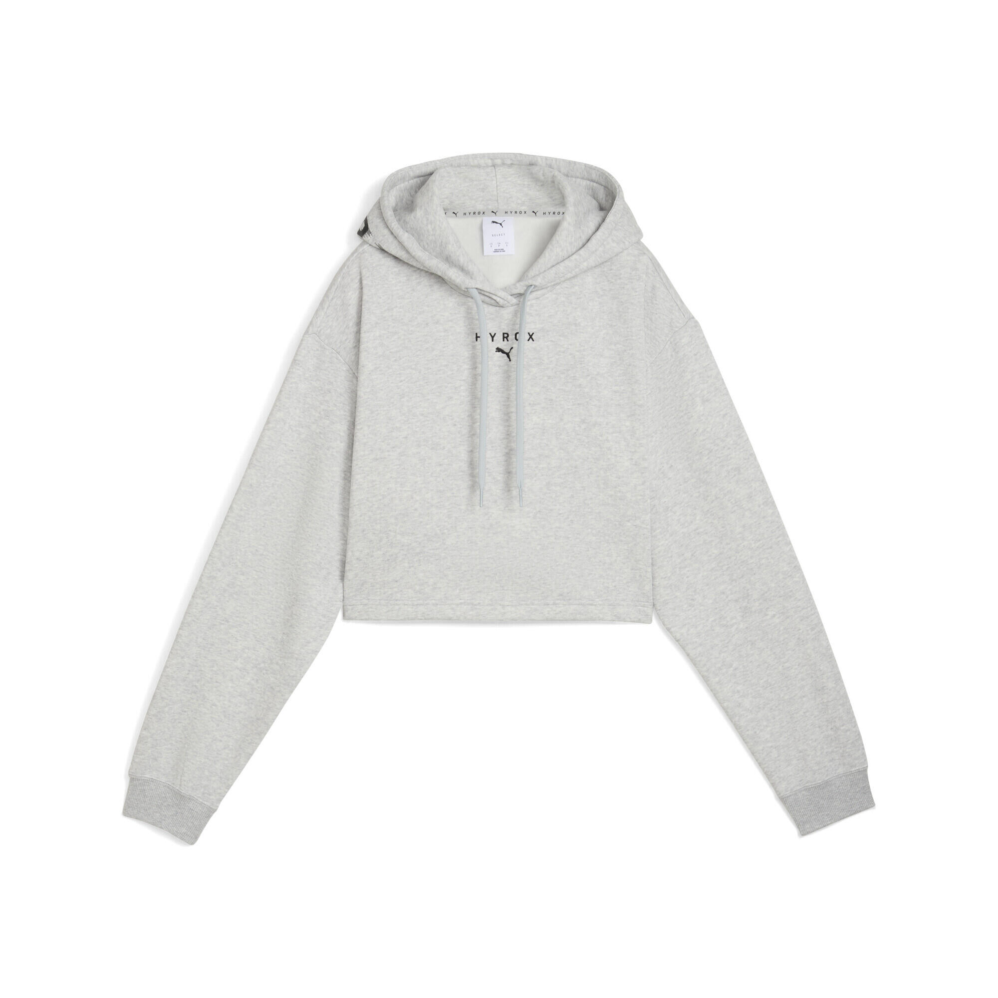 Puma - Hoodie Épais Puma X Hyrox Femme Puma - Manche Amincissante - Gris|noir - 44 L - Decathlon