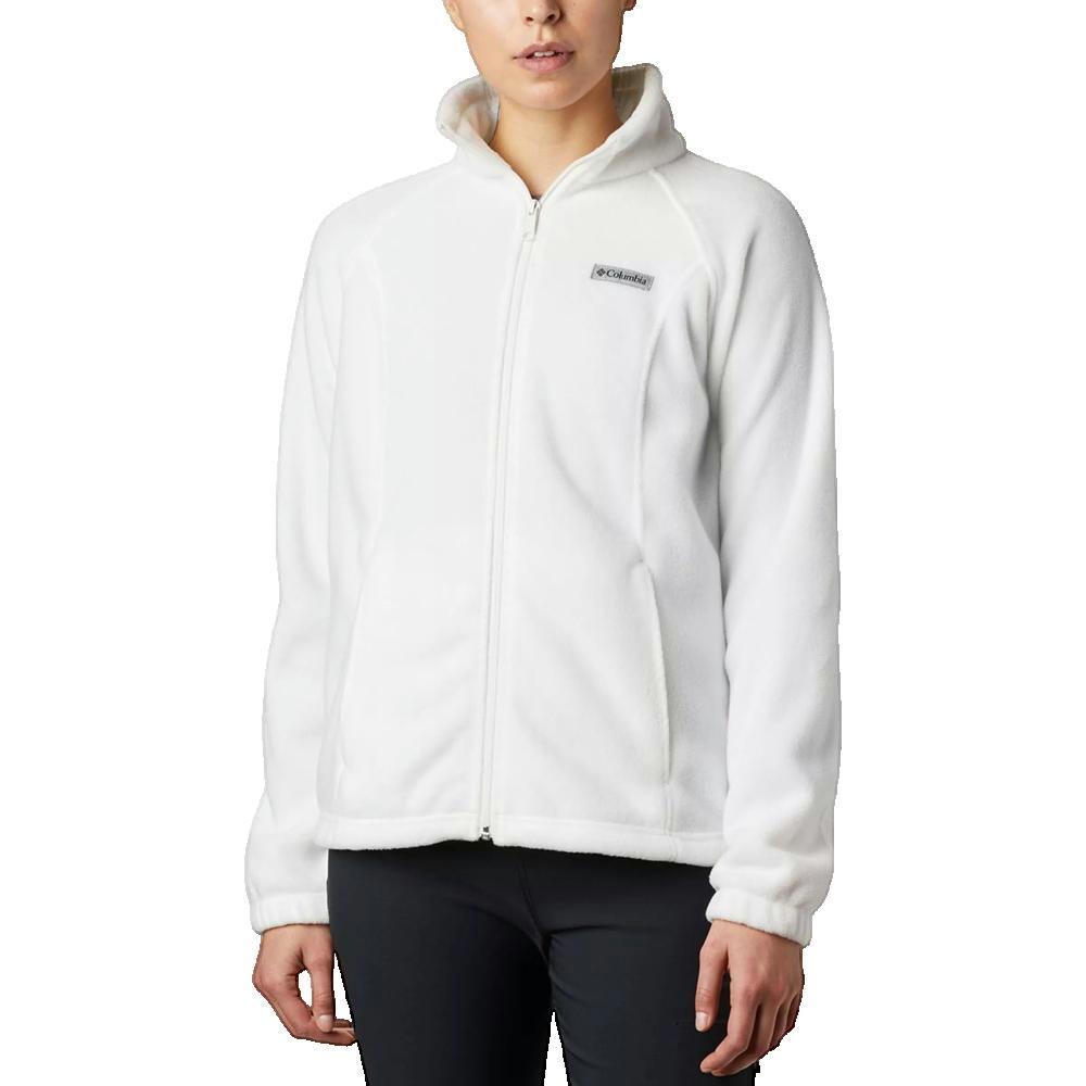 Jacket Female Columbia Benton Springs Full White