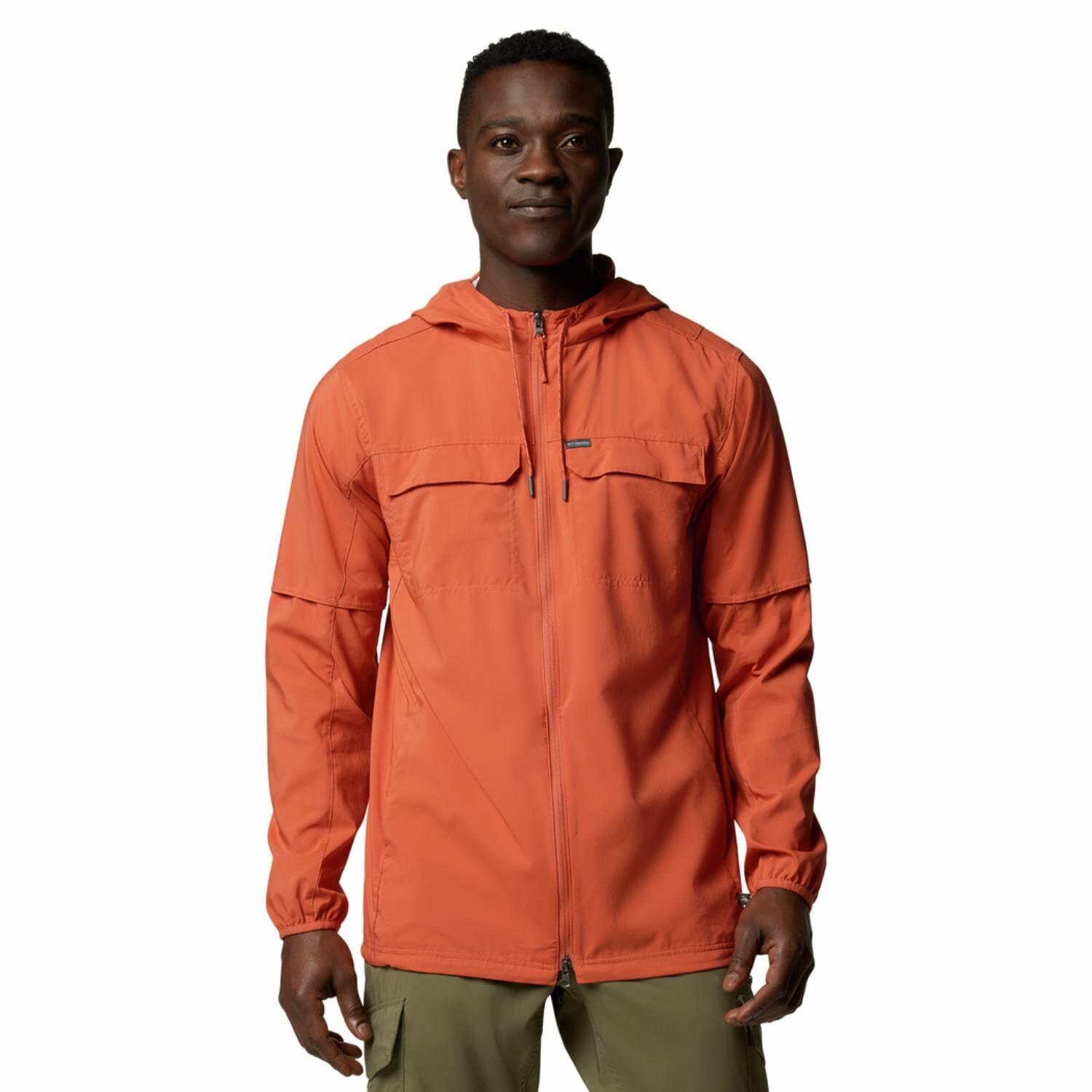 Columbia - Sweat-shirt De Randonnée À Capuche Columbia Skien Valley Pour Homme - Sweat-shirt - Orange - Decathlon