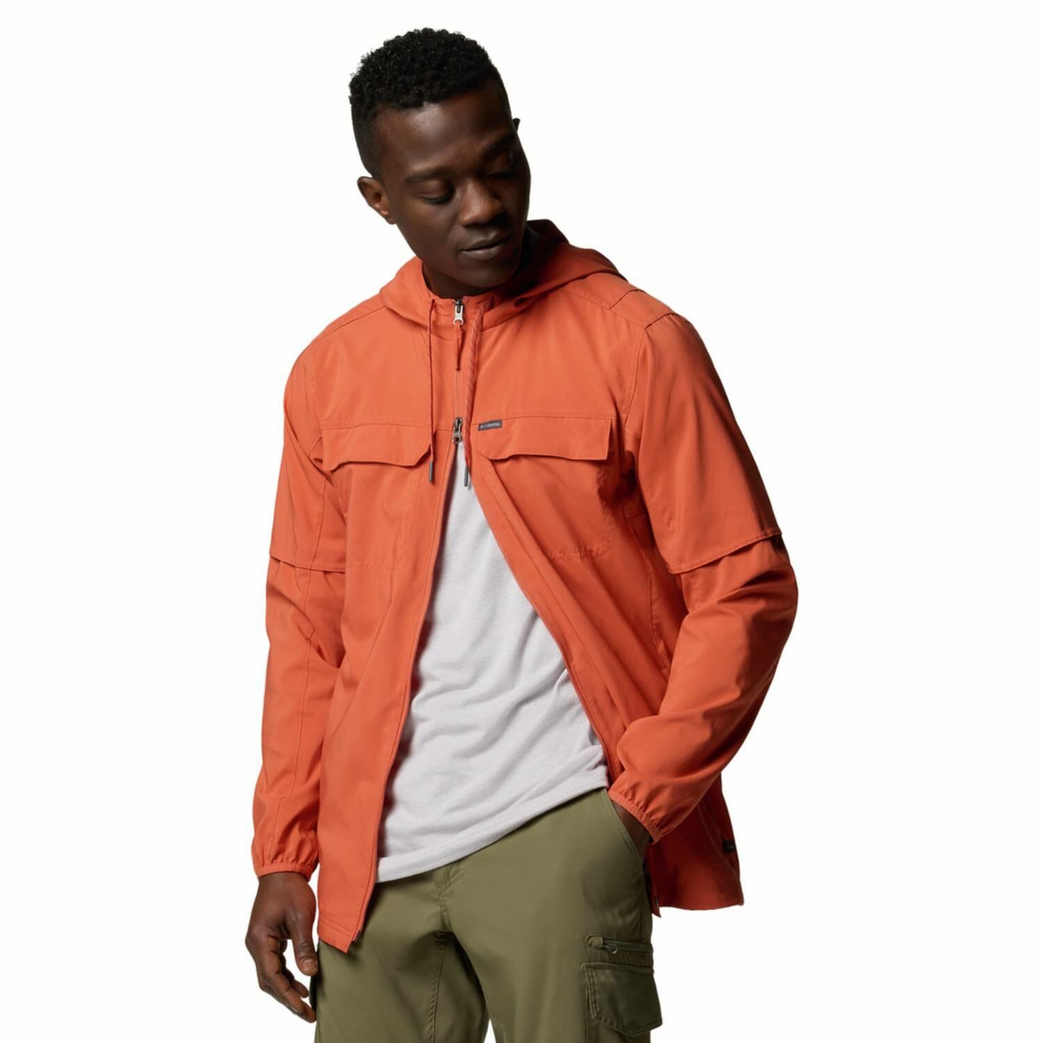 Moletom com capuz Columbia Skien Valley para caminhada masculino 3/6