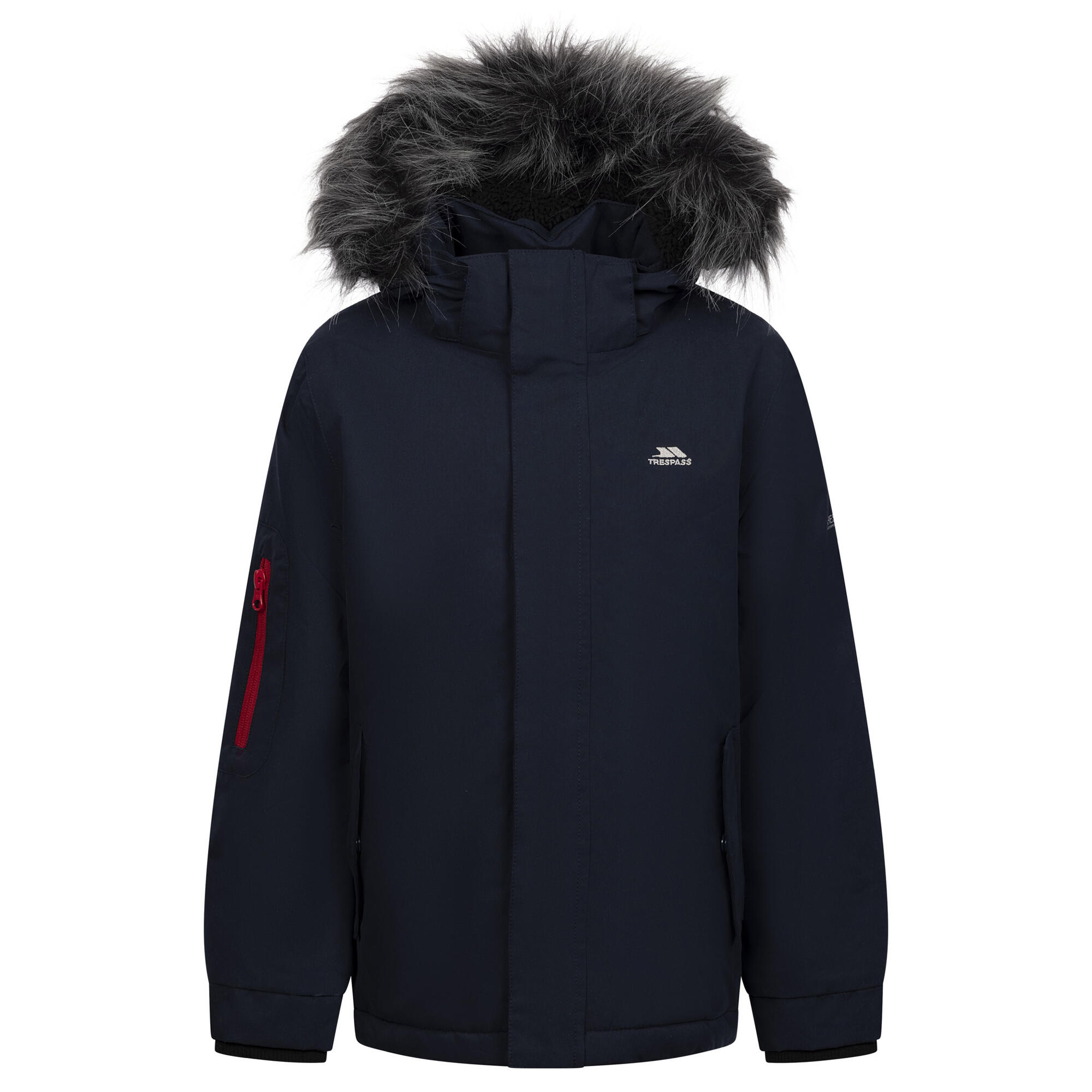 Trespass - Imperméable Braddan Garçon (bleu Marine) - Doudoune Synthétique - Bleu - 8 À 10 Ans - Decathlon