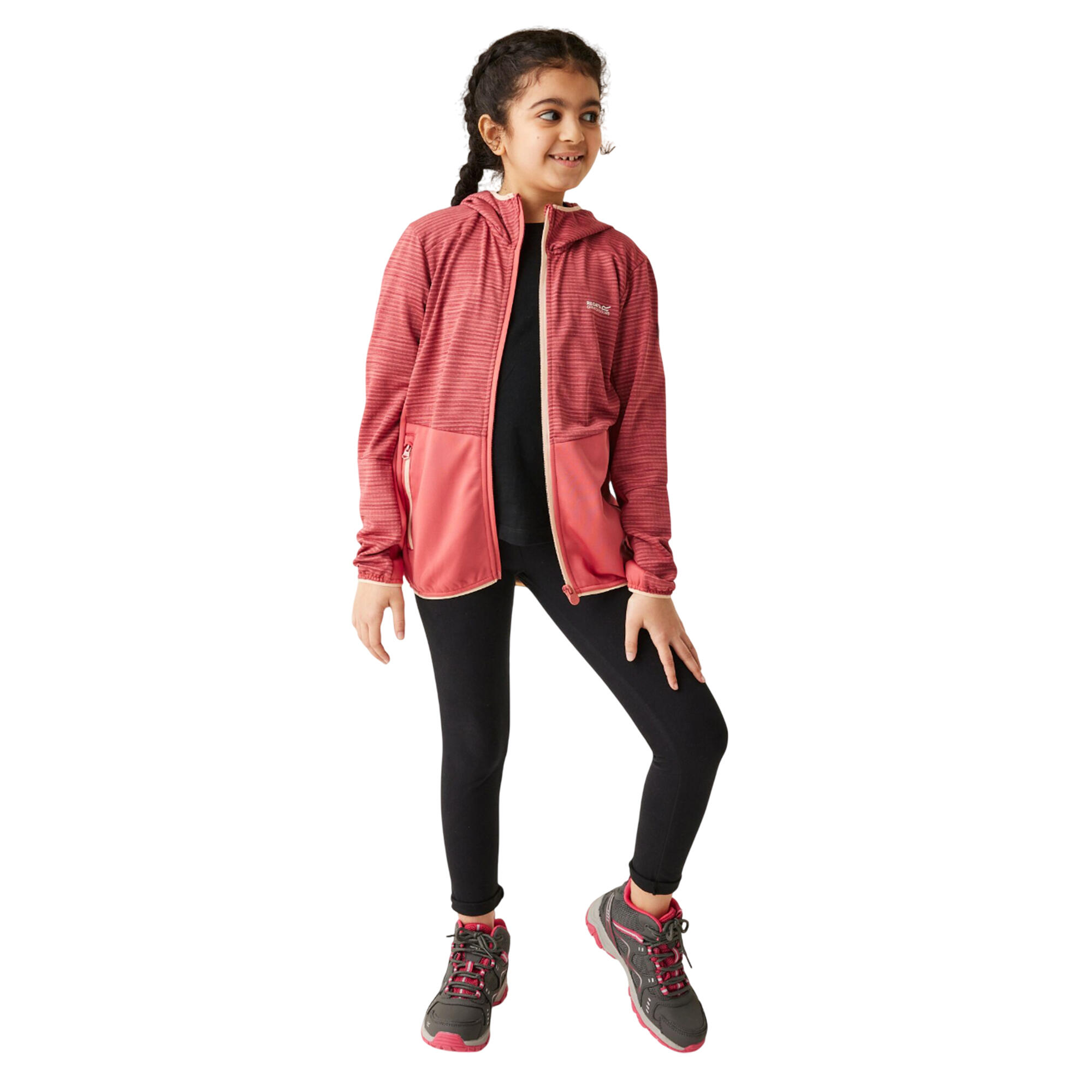 Veste PRENTON Enfant (Rouge Foncé / Rouge Clair) 4/5