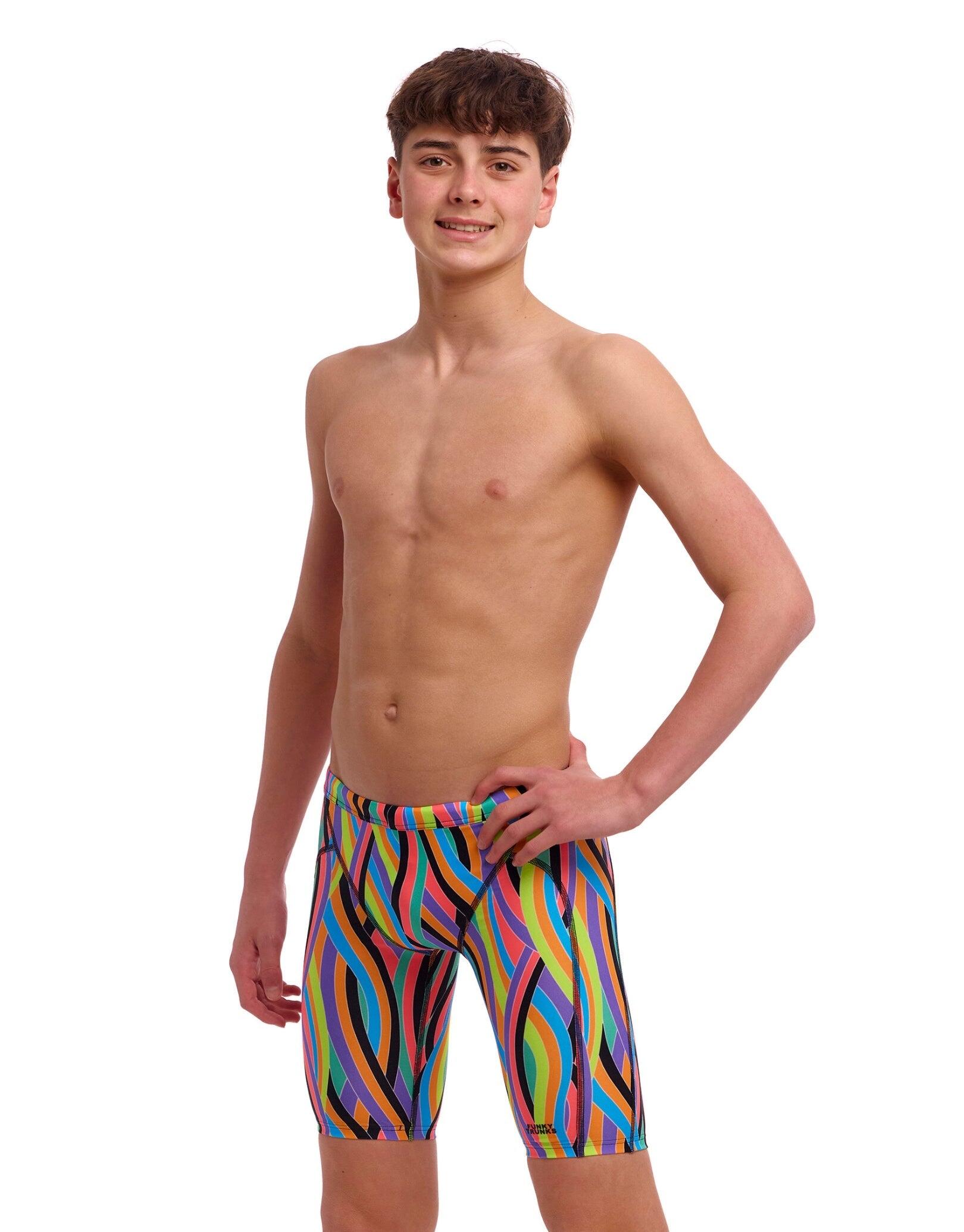 Spodenki FUNKY TRUNKS Curl Curl - jammery chłopięce 140-152cm/10/UK26 3/7