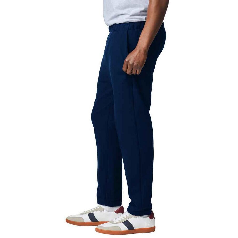 Pantaloni Da Ginnastica Tasca Uomo Gildan Softstyle Blu Navy 4/4