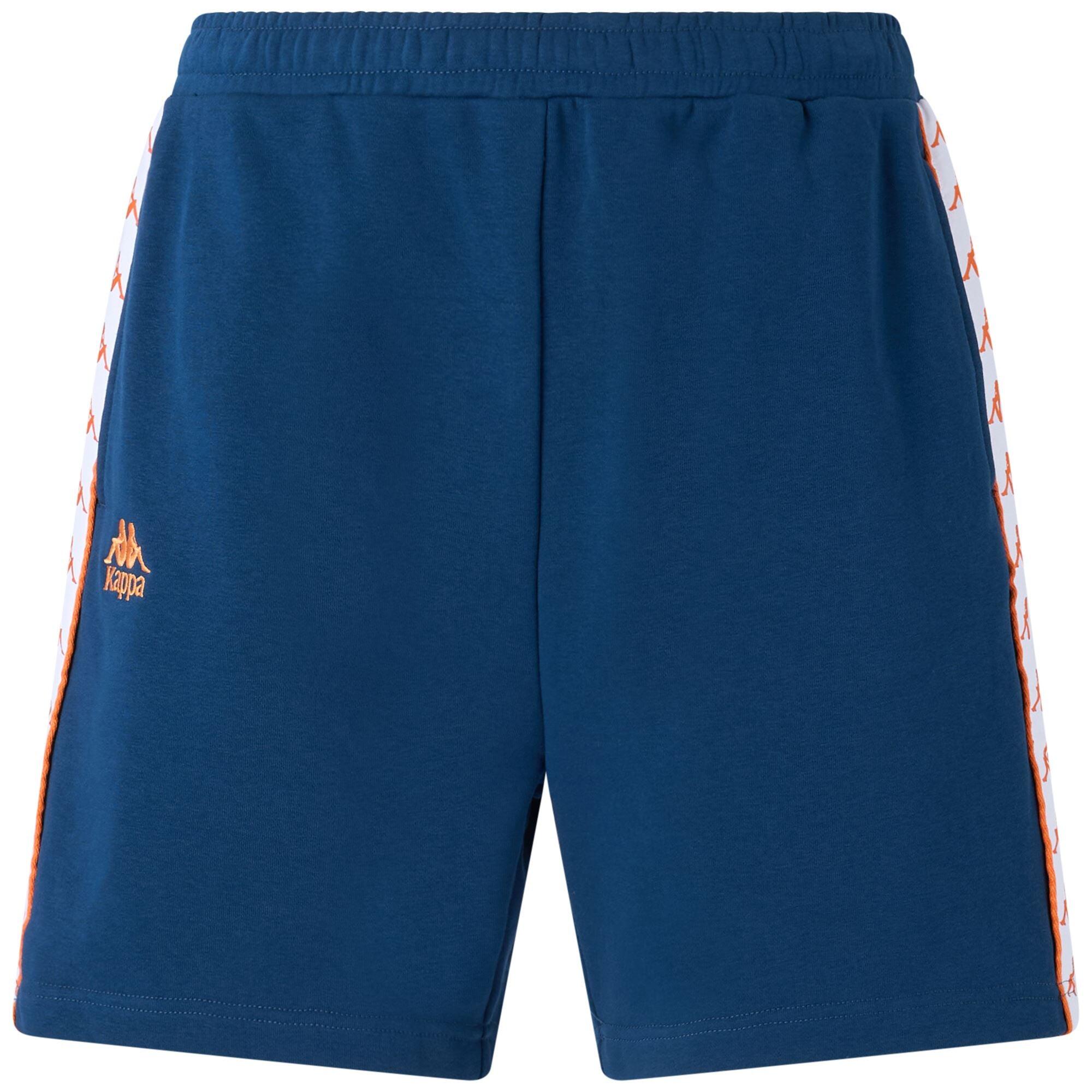 Kappa - Short Kappa 222 Banda Oviedo - Bermuda - Bleu|jaune|multicolore|orange - Decathlon