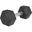 Gorilla Sports Dumbell - 10 kg - Gietijzer (rubber coating) - Hexagon
