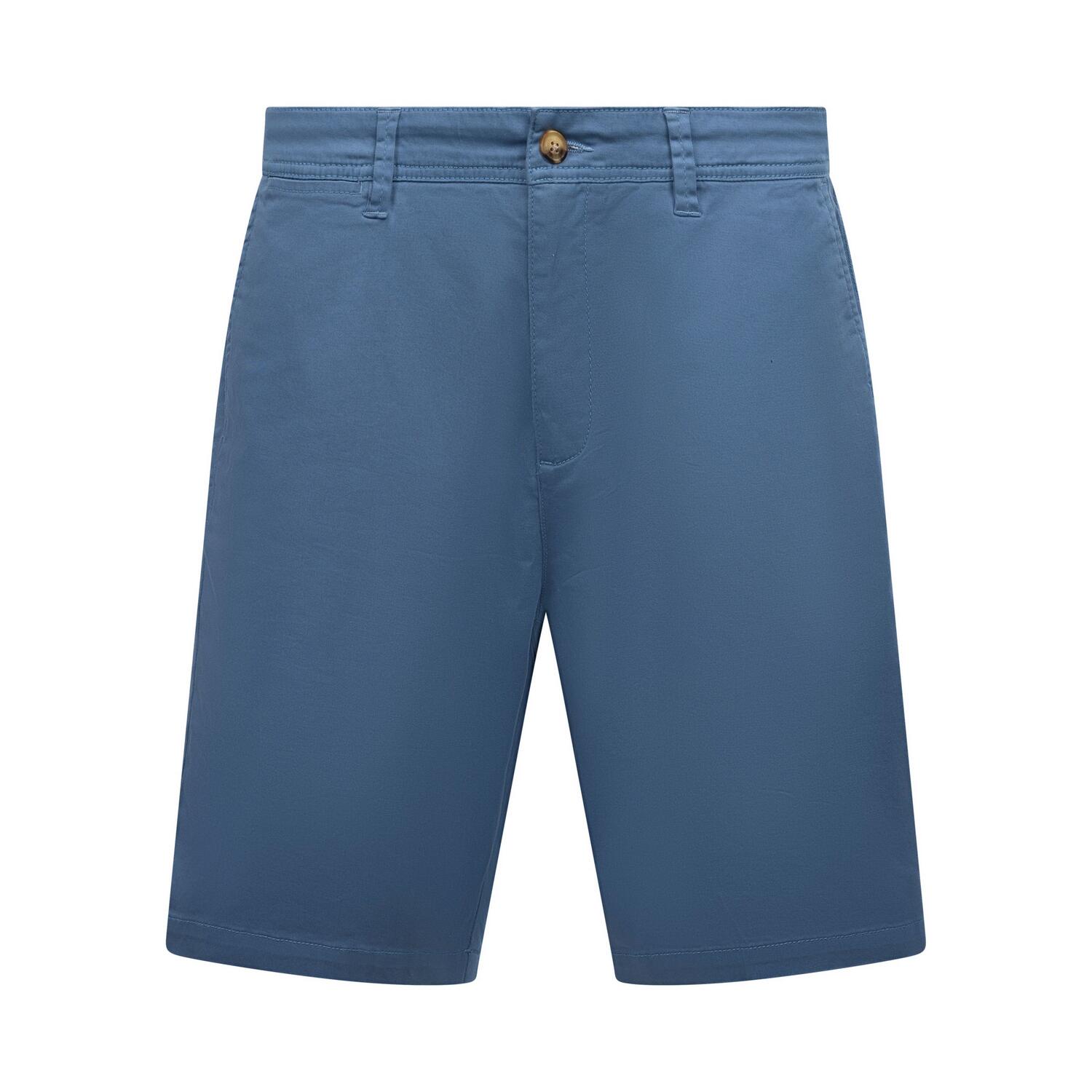 TRESPASS Mens Vinn Casual Shorts (Denim Blue)