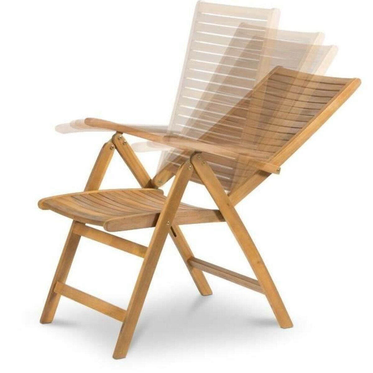 Chaise de jardin Fieldmann FDZN 4101-T Marron 4/5