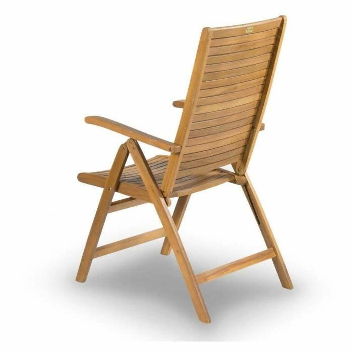 Chaise de jardin Fieldmann FDZN 4101-T Marron 5/5