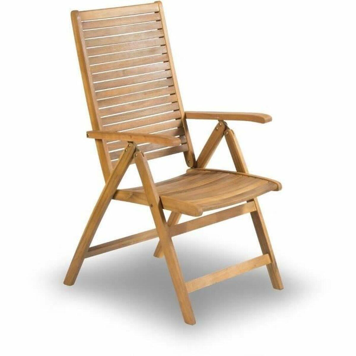 Chaise de jardin Fieldmann FDZN 4101-T Marron 3/5