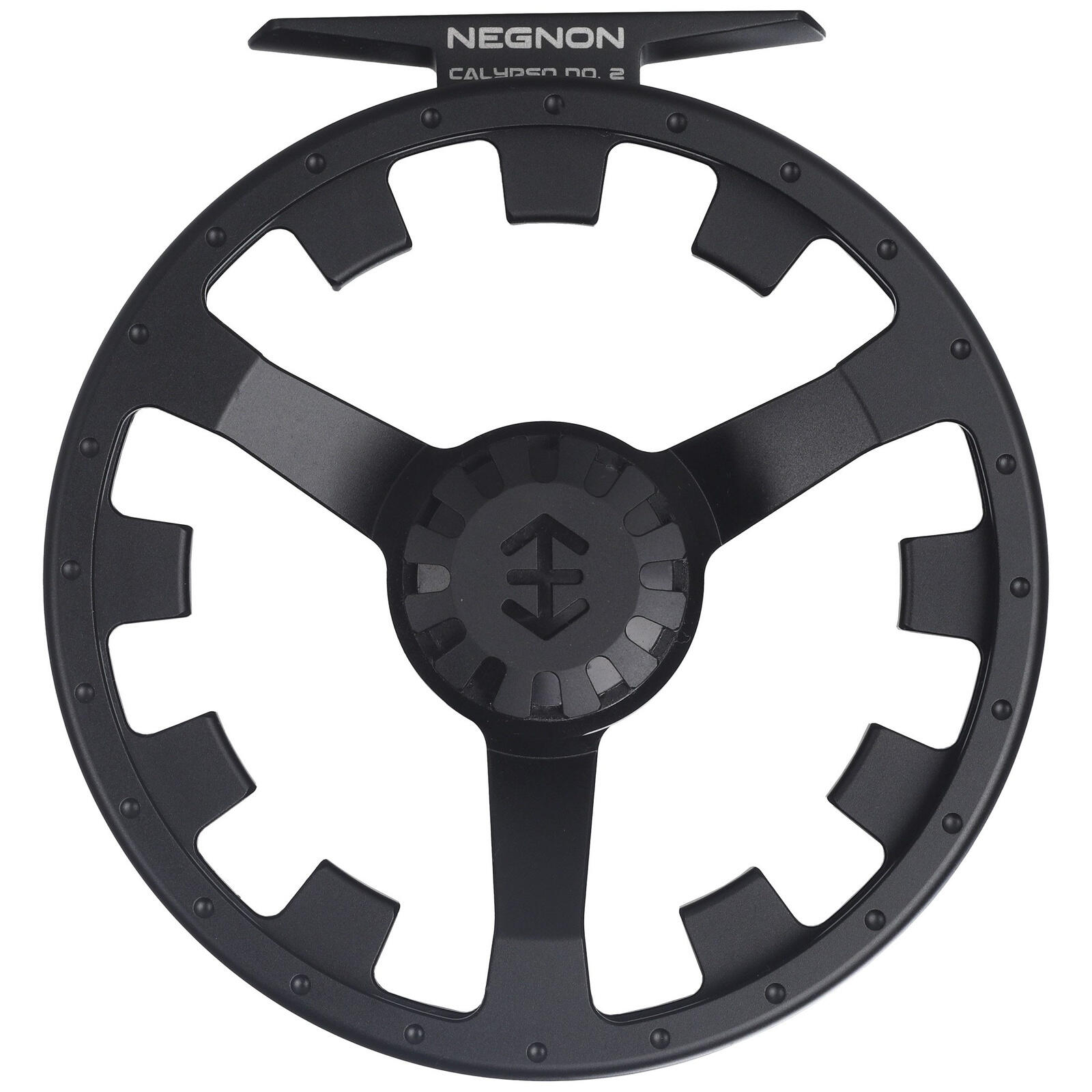 Kołowrotek muchowy - Negnon Calypso Black - Zielony nr 2 6/7