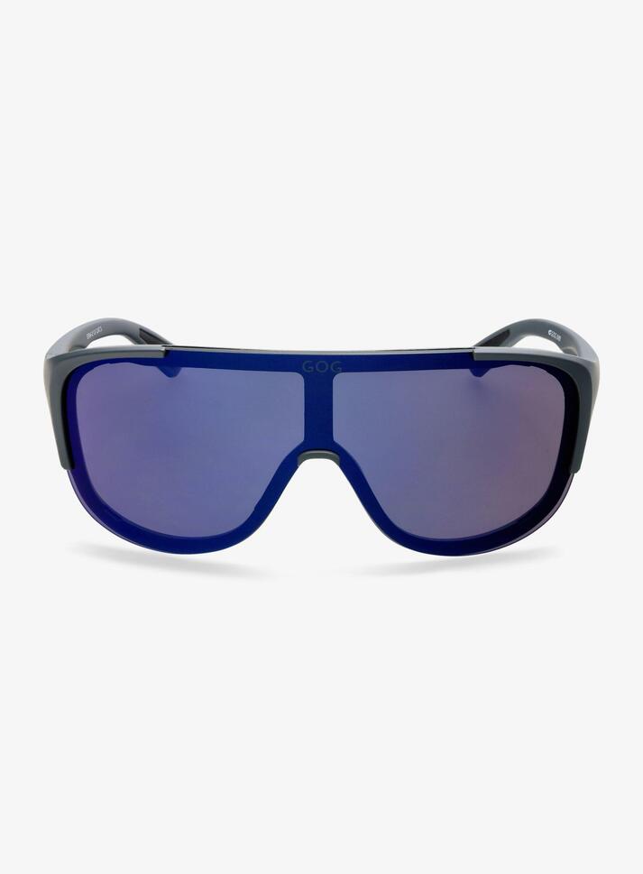 Okulary rowerowe GOG Medusa - blue mirror/matt grey/black