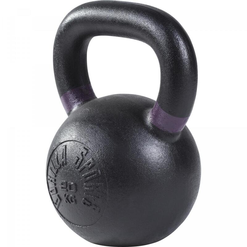 KETTLEBELL FONTE NOIR ET COULEUR | MUSCULATION | POIDS AU CHOIX DE 4KG À 32KG