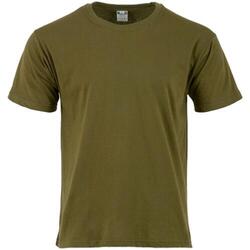 TACTICAL T-Shirt en coton pour randonnée - S - Vert