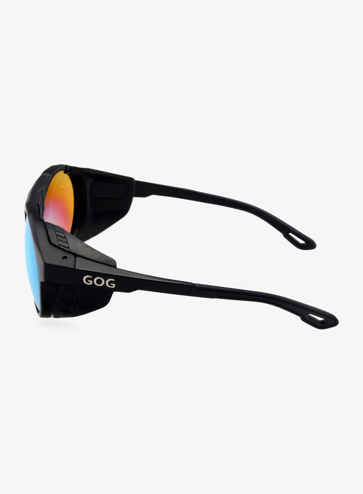 GOG Lunettes de soleil Montagne MANASLU Photochromiques Cat. 2-4 Noir Bleu 3/7