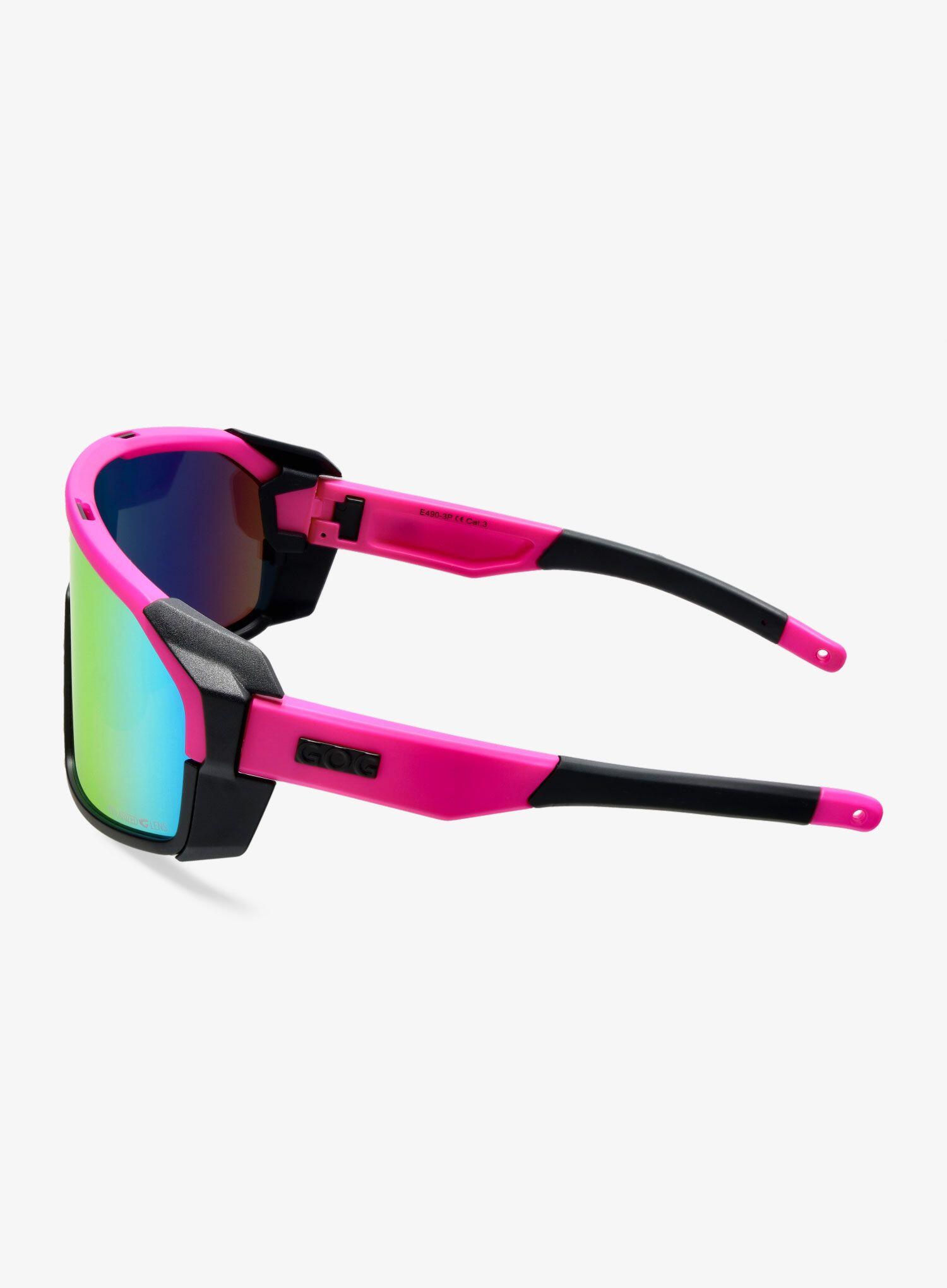Okulary przeciwsłoneczne Annapurna E490 - 3P - Matt Pink - Black 3/7