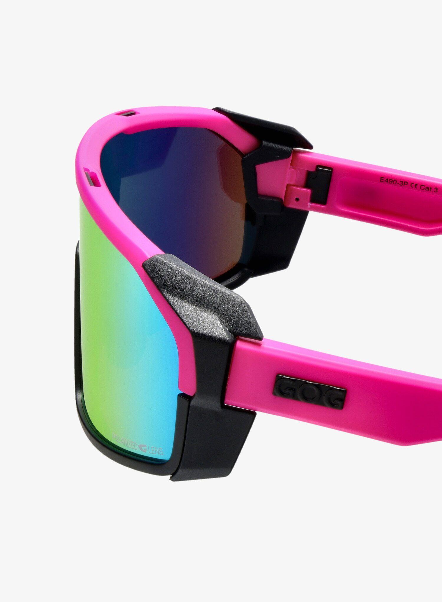 Okulary przeciwsłoneczne Annapurna E490 - 3P - Matt Pink - Black 5/7