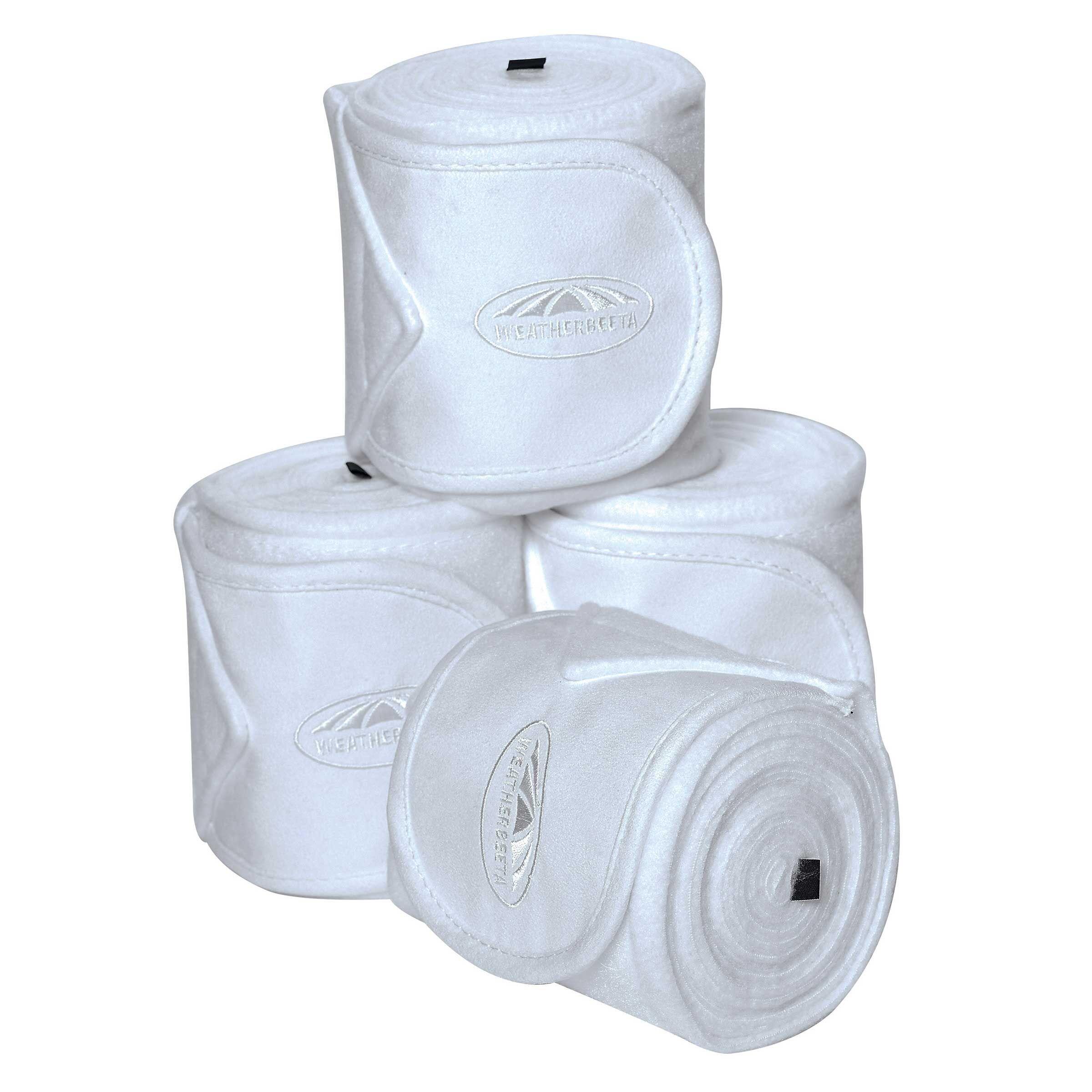 Weatherbeeta - Lot De 4 Bandes D'Équitation Polaires Weatherbeeta Prime - Bande De Travail - Blanc - Taille Unique - Decathlon