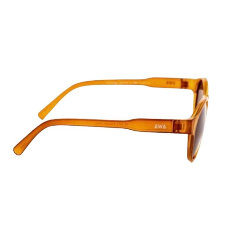 Lunettes de soleil flottantes moutardes 3/4