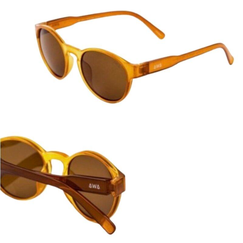 Lunettes de soleil flottantes moutardes 4/4