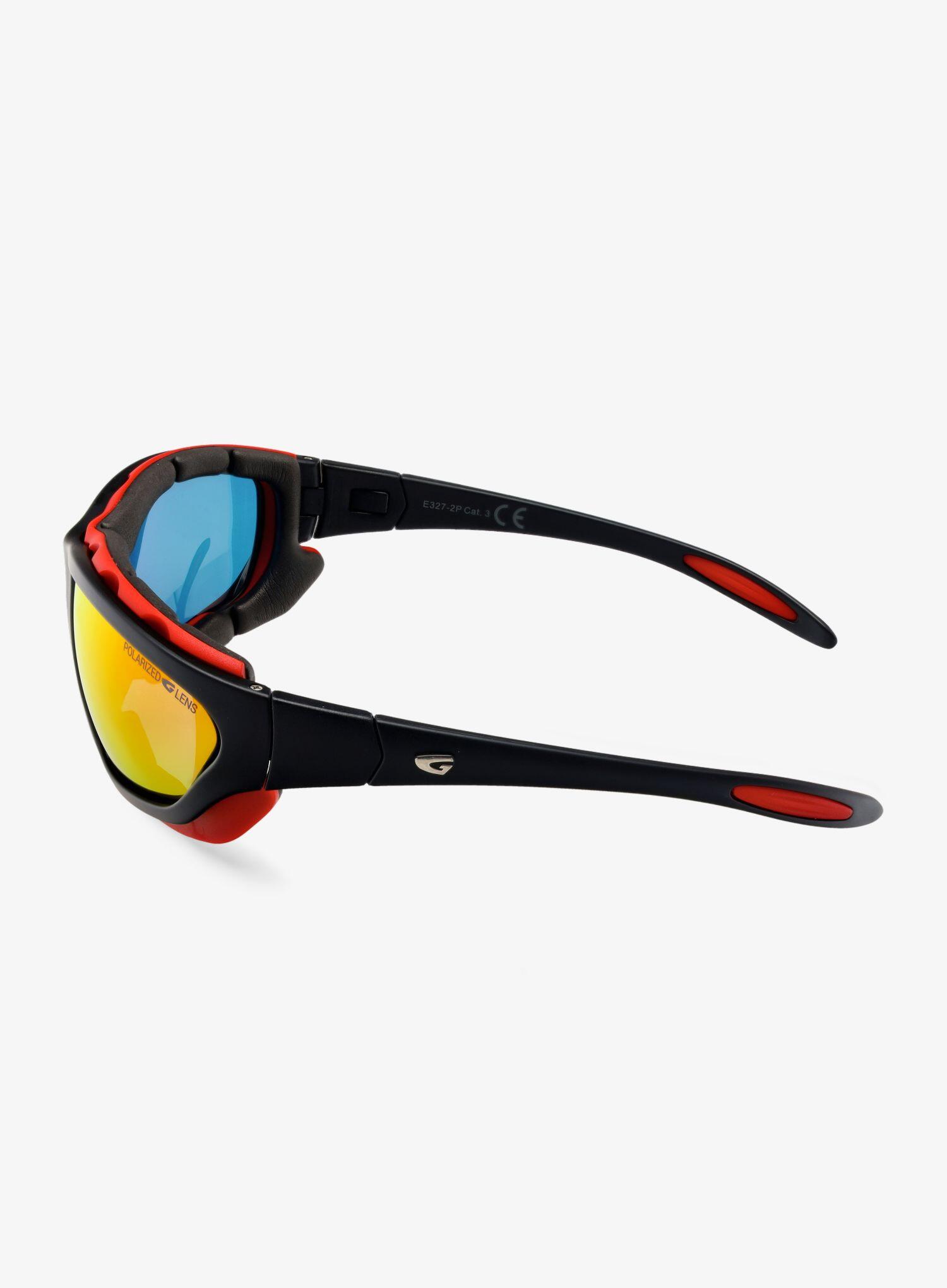 GOG - Lunettes de soleil sport unisexes Mese polarisées miroir UV400 3/7