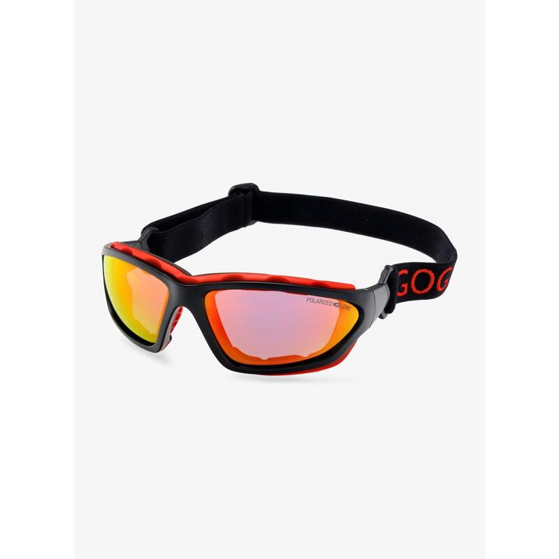 Okulary przeciwsłoneczne GOG Mese - black/poly.red