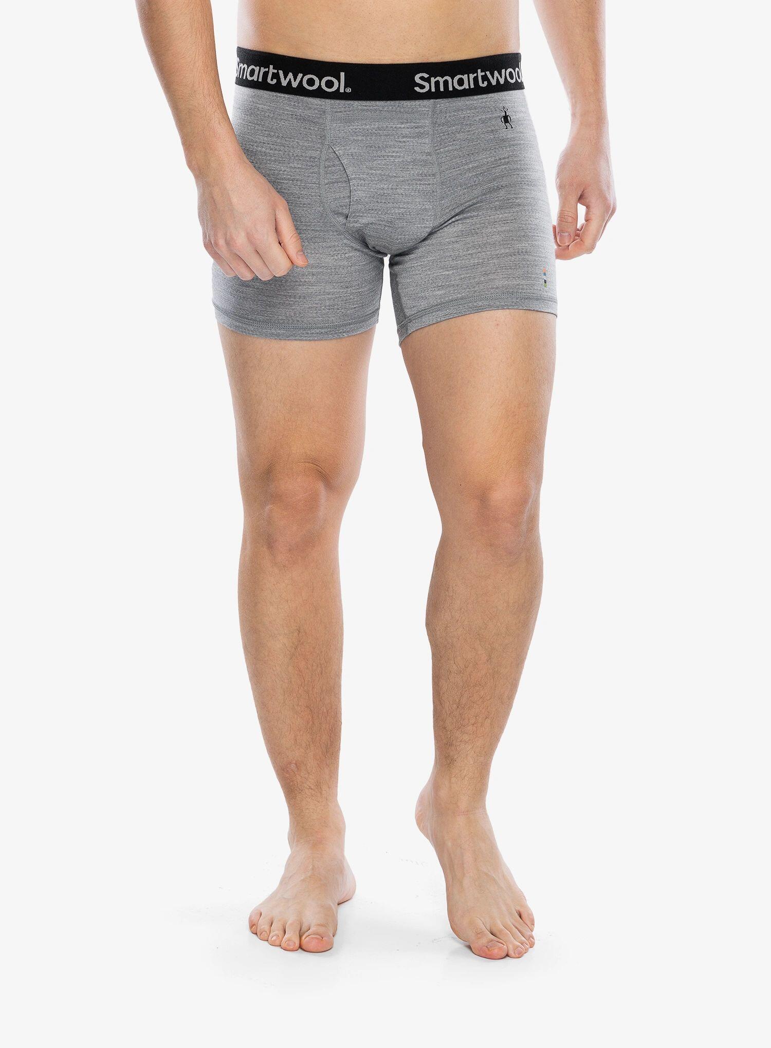 Bokserki termoaktywne męskie Smartwool Merino Boxer Brief Boxed 1/4