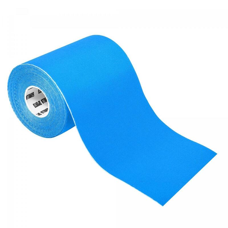 Gorilla Sports Kinesiologie tape - 10 cm breed - 1 rol - donkerblauw