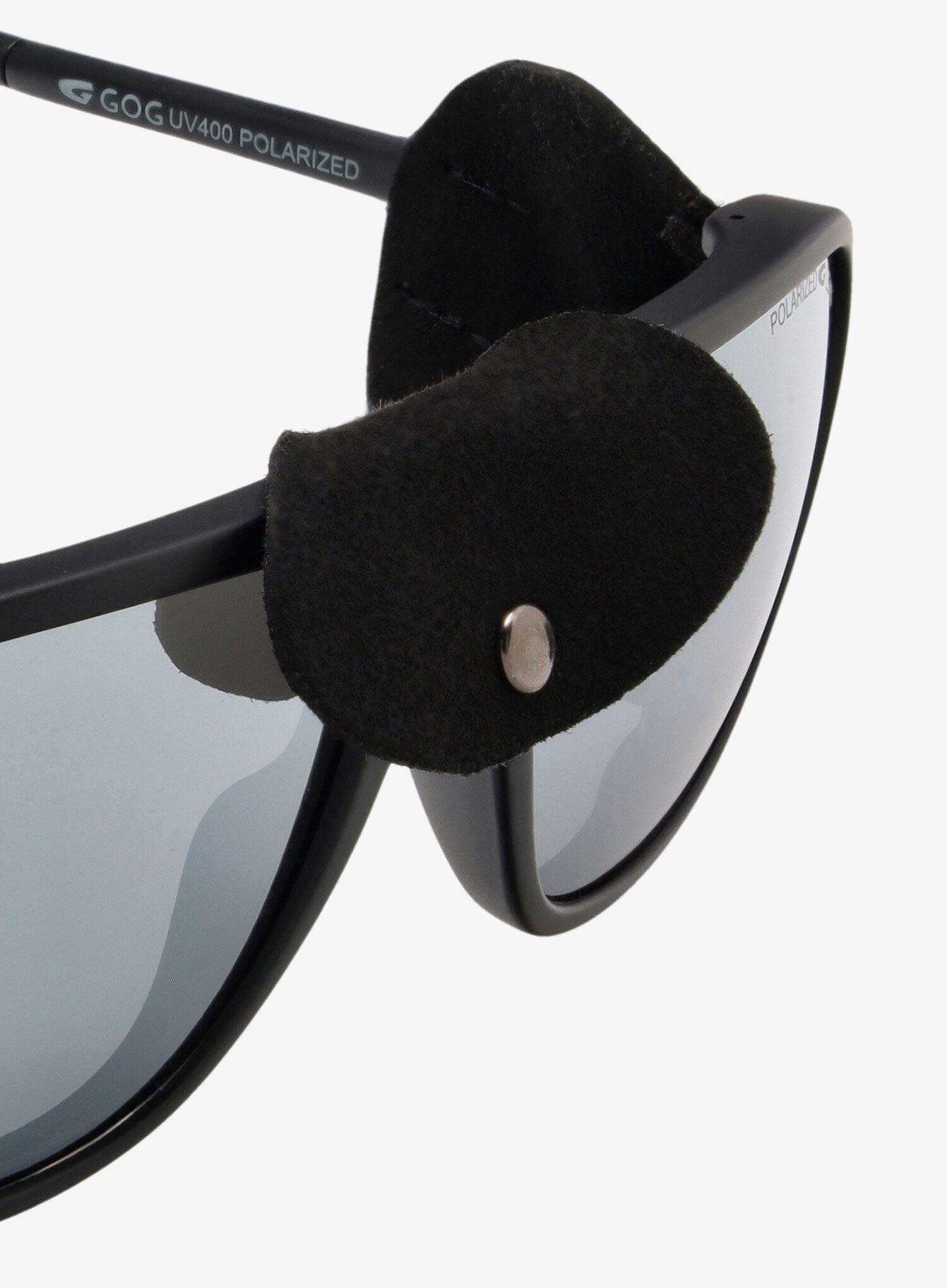 Okulary lodowcowe GOG Everest - matt black/silver mirror 6/7