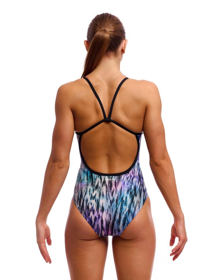 Strój do pływania FUNKITA Fly Dye - Single Strap