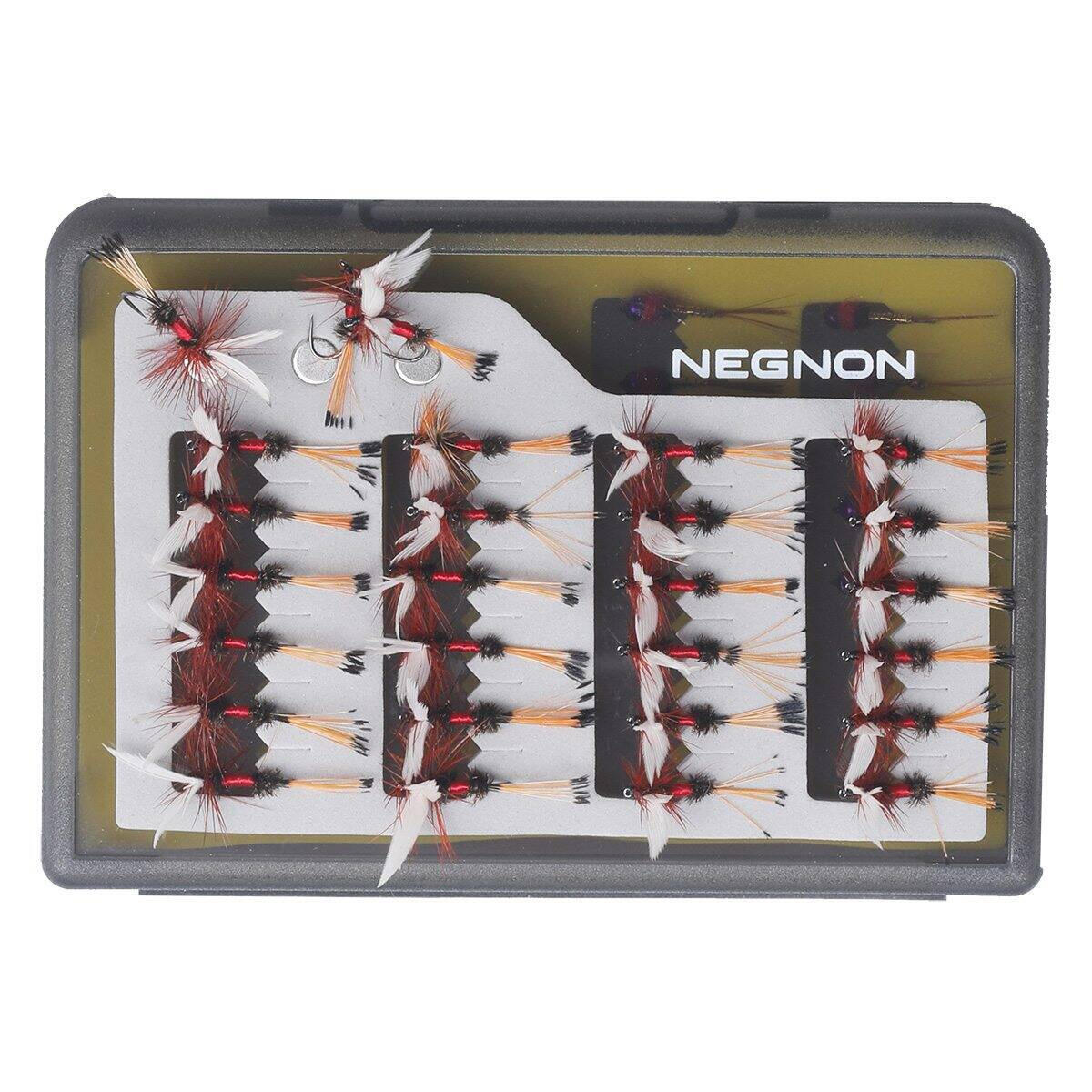 Patka muchowa zamykana - Negnon Fly Patch - Czerwona 3/3