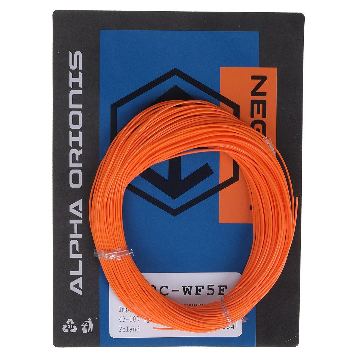 Sznur muchowy - Negnon Alpha Orionis Float - Orange - WF2F 2/2