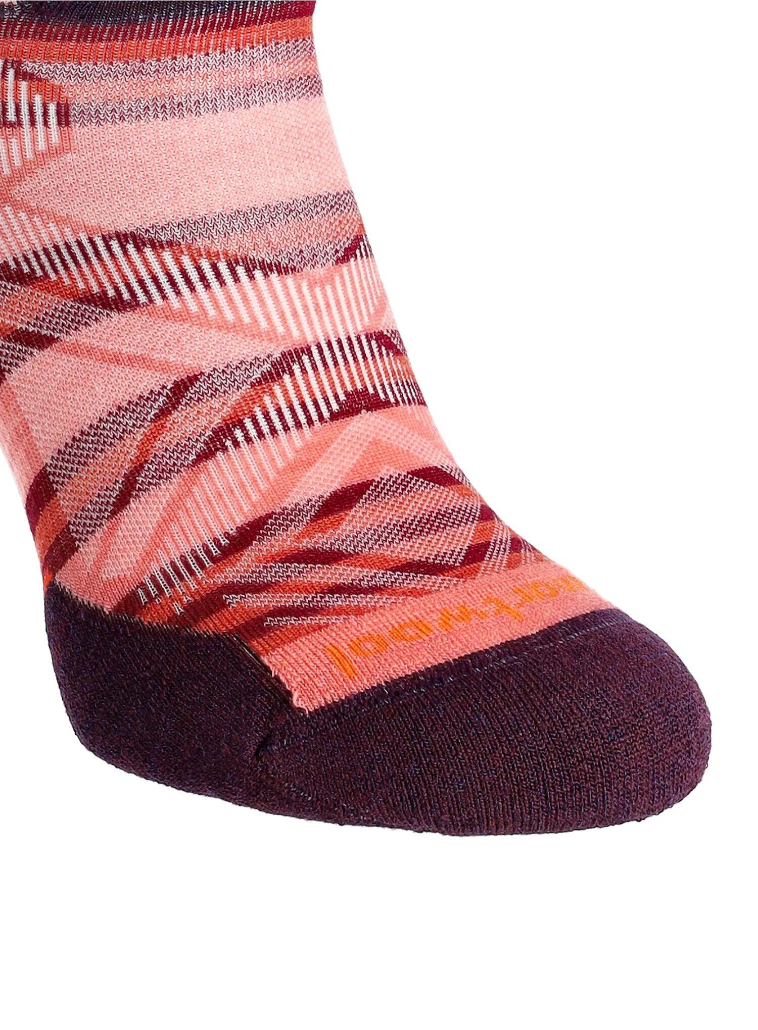 Skarpety do biegania damskie Smartwool Run Targeted Cushion Stripe Low Socks 4/4