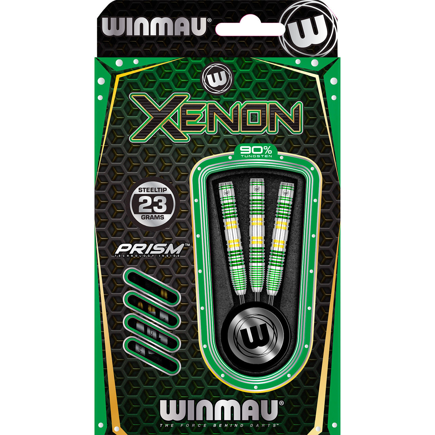 Winmau Dartpfeile Stahlspitze Xenon 90% tungsten 1/5