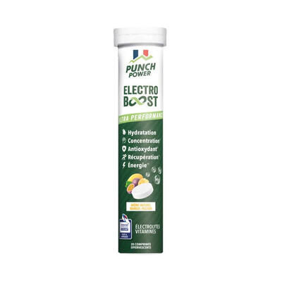 Elektrolyte Und Hydratation - Electroboost (20 Tabs) - Zitrone Koffein