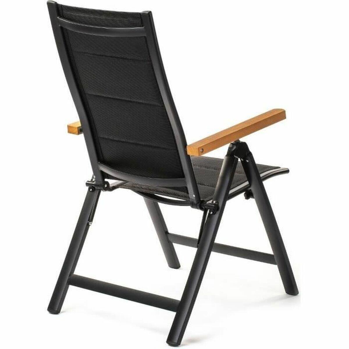 Chaise de jardin Fieldmann FDZN 5017 Noir 3/5