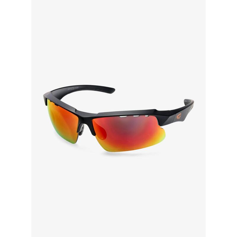 Okulary na rower GOG Faun - black/poly.red