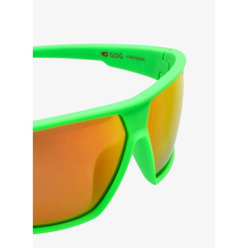Okulary polaryzacyjne GOG G1 - matt neon green/red