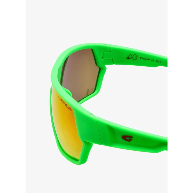 Okulary polaryzacyjne GOG G1 - matt neon green/red
