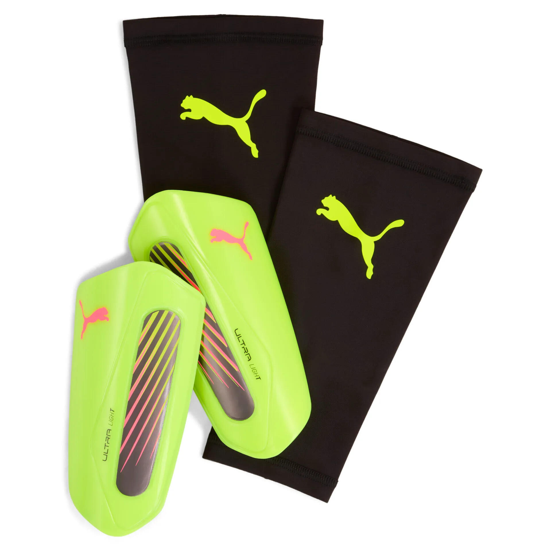 Puma - Accessoires De Sport À Manches Ultra Légères Puma Adulte - Protège-tibia - Jaune - 38 S - Decathlon
