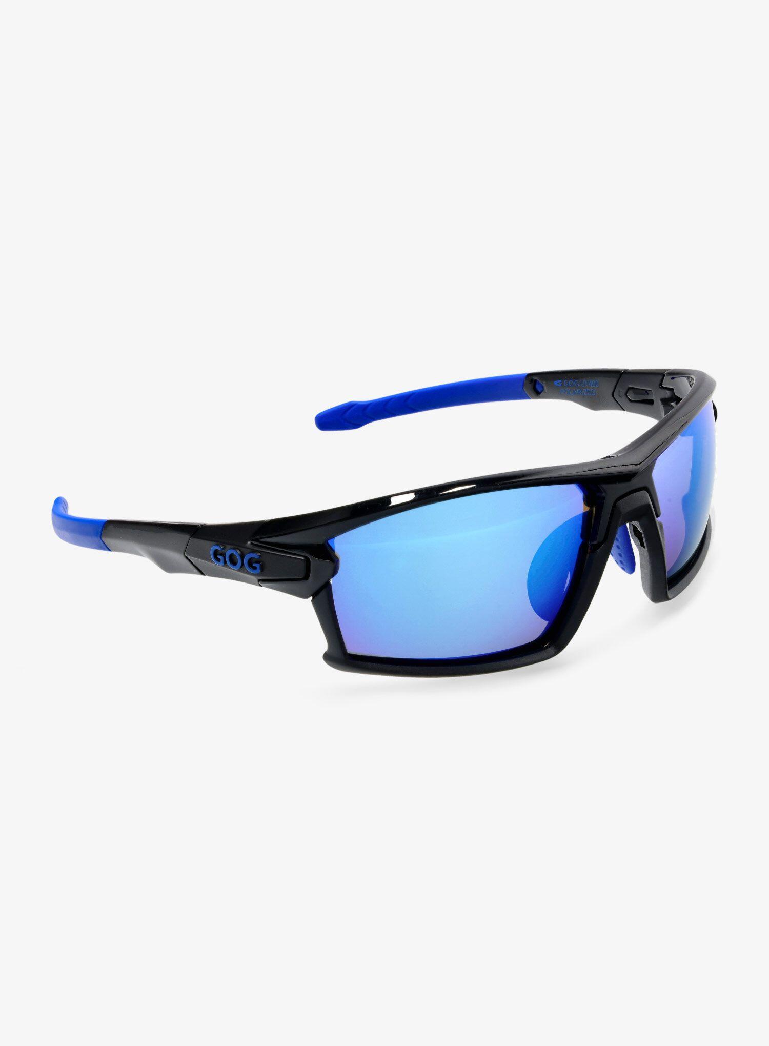 Okulary polaryzacyjne GOG Glaze - black/poly.blue 5/7