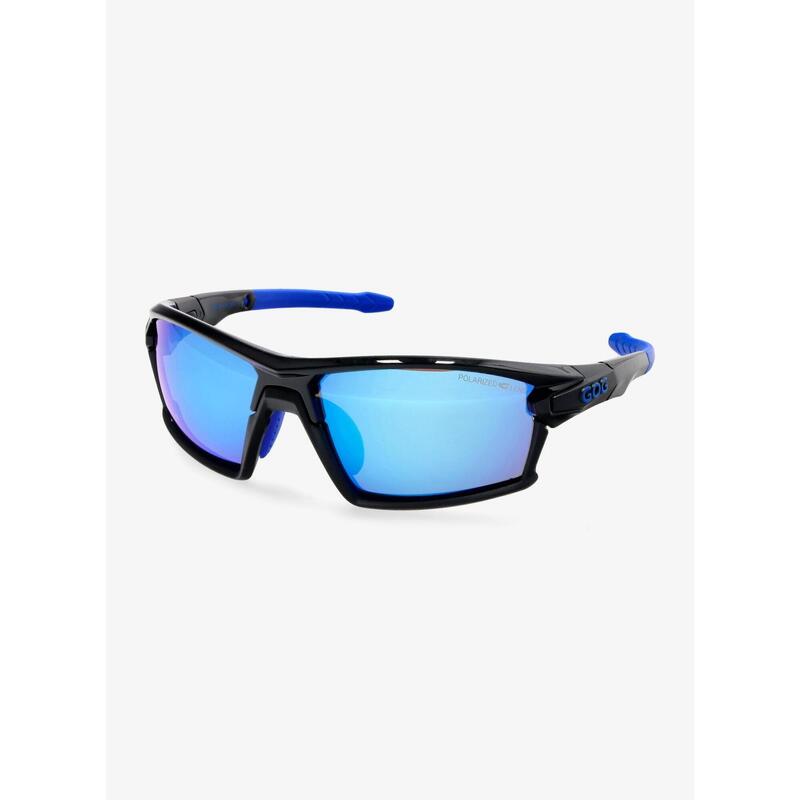 Okulary polaryzacyjne GOG Glaze - black/poly.blue