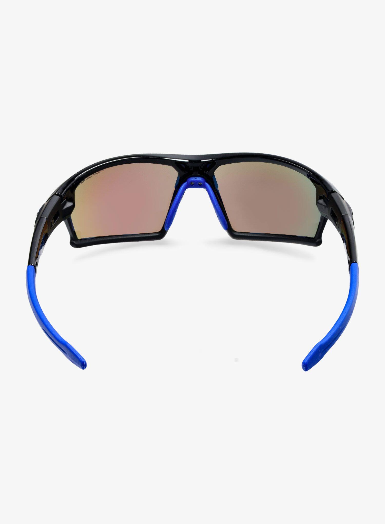Okulary polaryzacyjne GOG Glaze - black/poly.blue 4/7