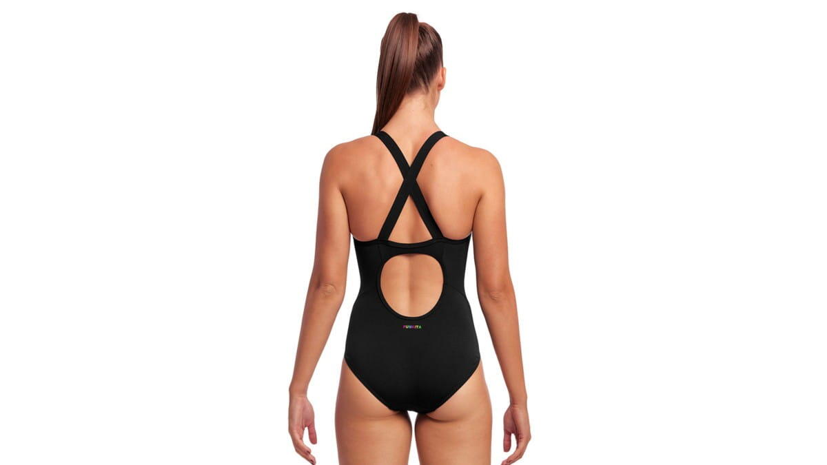 Funkita STILL BLACK - damski kostium do pływania Eclipse 4/7