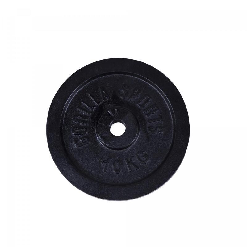 Disc din fonta 30/31 mm 10 KG Negru